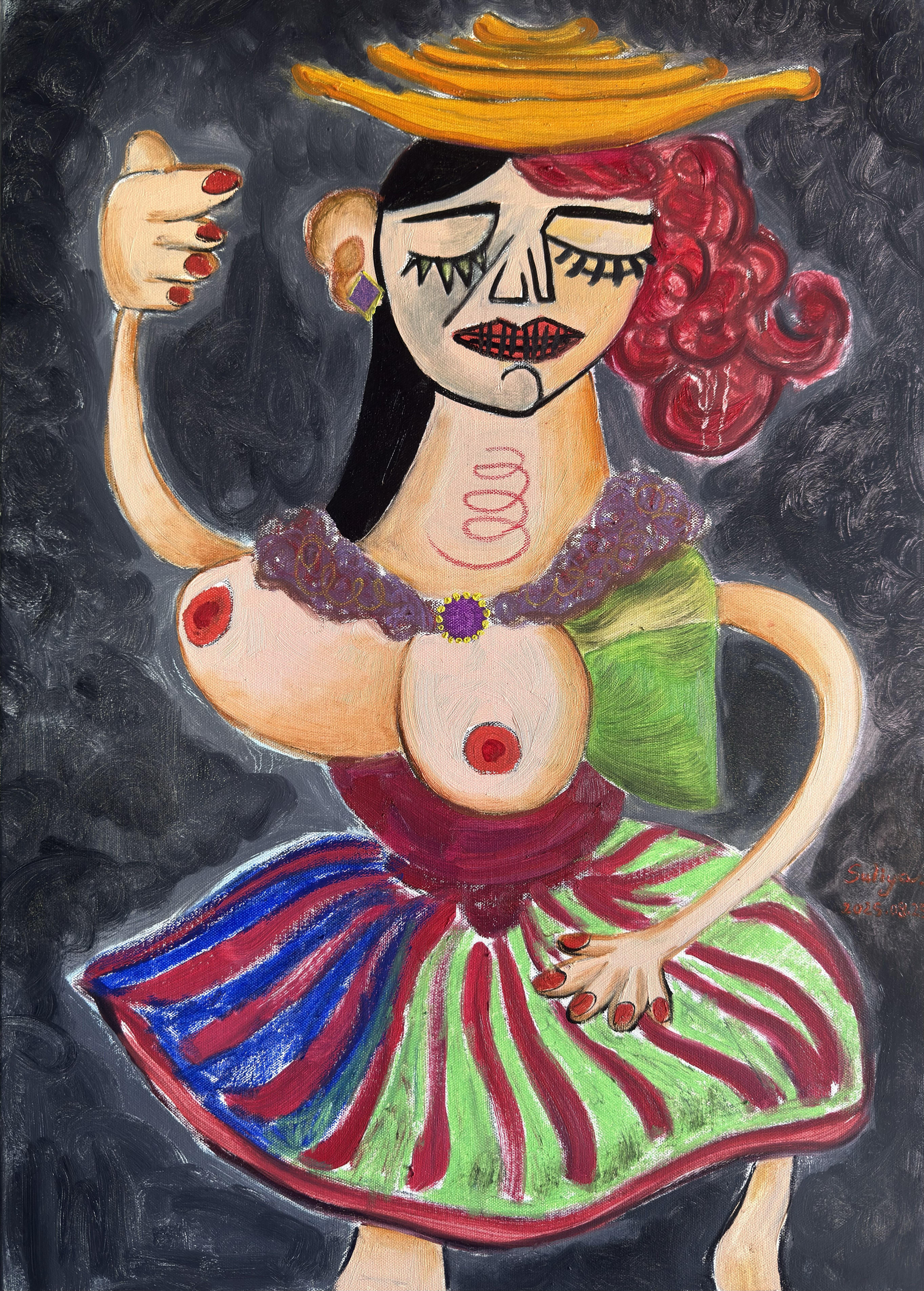 Dance of Two Selves part of Self-Portraits Beyond the Mirror